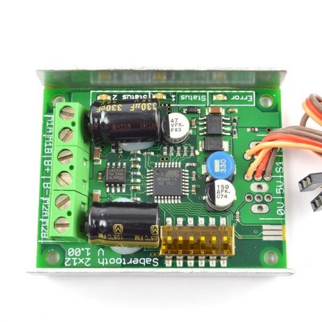 Sabertooth Dual 12A Motor Driver for R/C