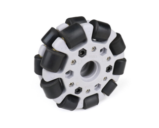 EasyMech Gray 100mm Double Glass Fiber Omni Wheel