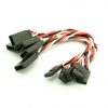 10cm Futaba 22AWG Twisted Extension Wire M to F -2pcs