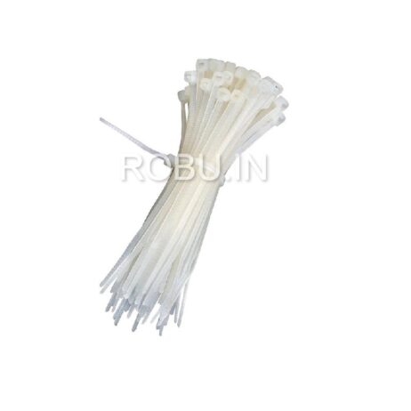 Plastic Ties 400 mm White (100pcs)