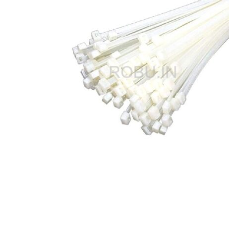 Plastic Ties 400 mm White (100pcs)