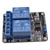 2 Channel isolated 5V 10A relay module Optocoupler for Arduino PIC ARM (Robu.in)