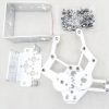 Full Set DIY 2DOF Robot Arm Manipulator Claw+2pcs Servo Brackets(Not Assembly) Kit