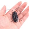 Solar Powered Vibrating Black Cockroach Bug