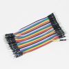 Male To Male Jumper Wires 40 Pcs 10cm