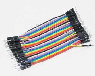 Male To Male Jumper Wires 40 Pcs 10cm