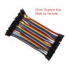 40pcs lot 10cm 2 54mm 1pin Female to Male Jumper font b Wire b font font