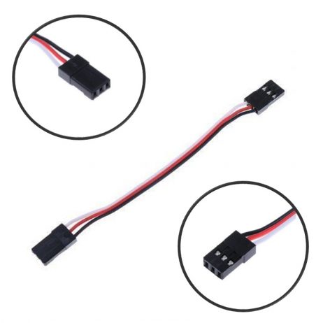 JR Female To JR Female Servo Extension Wire (100mm)