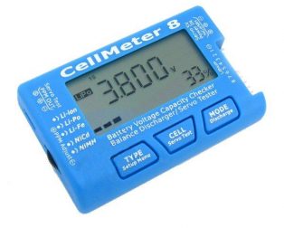 Cellmeter 8 Multi-Functional Digital Power Servo Tester - ROBU.IN