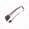 1JR Male To 2 Futaba Female Y Type Servo Extension Wire