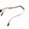 1JR Male To 2 Futaba Female Y Type Servo Extension Wire