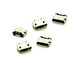 Micro USB 2.0 B type 5 Pin Connector-5Pcs.