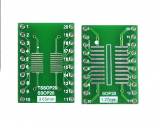 SOIC/SSOP TO DIP 20 PIN Adapter