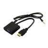 HDMI male to VGA Female Converter, with 3.5 mm Audio Out (1)