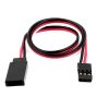 SafeConnect Flat 15CM Servo Lead Extension (Futaba) Cable