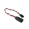 SafeConnect Twisted 15CM 22AWG Servo Lead Extension (Futaba) Cable