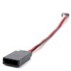 SafeConnect Flat 15CM Servo Lead Extension (Futaba) Cable