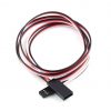 SafeConnect FLAT 45CM Servo Lead Extension (Futaba) Cable