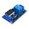 6-30V 1-Channel Power Relay Module with Adjustable Timing Cycle