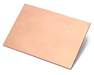 FR4 Copper Clad Laminate Double Side PCB 100 x 75 x 1.5 mm