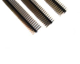 1.27 mm 2x40 Pin Male double Row Header Strip