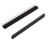 1.27mm 1x40 Pin Female Single Row Through-hole Header Strip