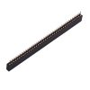 1.27mm 1x40 Pin Female Single Row Through-hole Header Strip