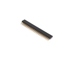 2.54mm 1x20 Right Angle Female Header Strip