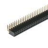 2.54mm 2x40 Berg Strip Right Angle Female Connector