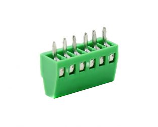 6 Pin Pluggable Screw Terminal Block