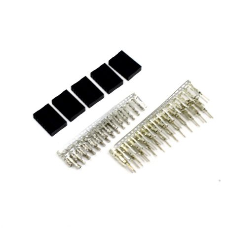 1*10 Pin Male-Female Crimp Connector