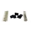 2*8 Pin Male-Female Crimp Connector (Pack of 5)