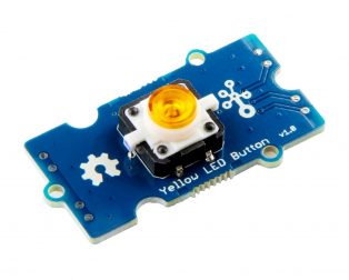 Grove - Yellow LED Button