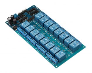 24V 16 Channel Relay with Light Coupling