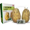 Creative LED Alarm Clock by Potato Lemon Fruit Soft Drink