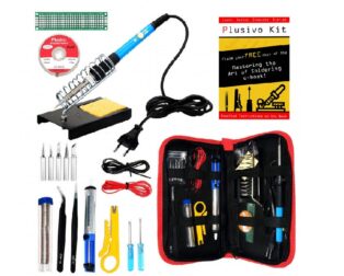 PlusiPlusivo Soldering Kit For Electronics (Plug Type: EU)vo Soldering Kit For Electronics (Plug Type: EU)