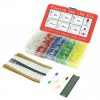 Plusivo 5mm LED Assortment Kit (500pcs) With Bonus PCB And 220 Ω Resistors(100pcs)