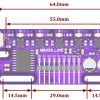 Maker Line: Simplifying Line Sensor For Beginner - Dimensions    