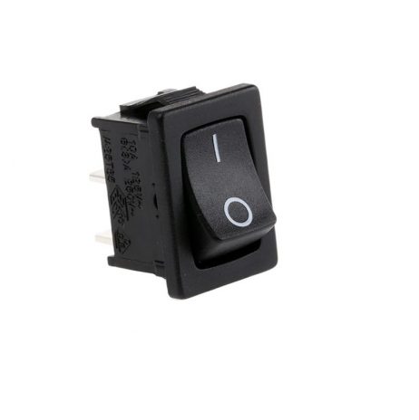 6A 250V AC SPST ON-OFF Rocker Switch