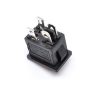 6A 250V DPST ON-OFF Rocker Switch with Light