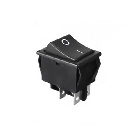 16A 250V AC DPST ON-OFF Rocker Switch-2pcs