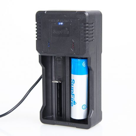 Suppfire Portable Double Groove Battery Charger