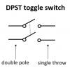 DPST toggle switch