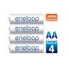 Panasonic Panasonic Eneloop AA 2000mAh NiCdNiMh Battery Pack of 4 5