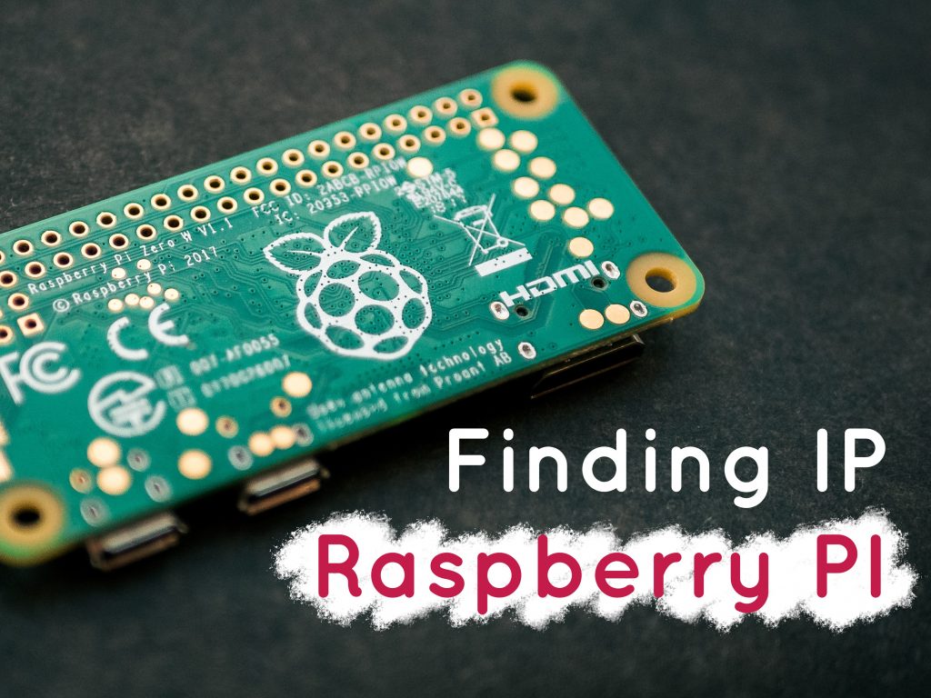 finding ip address raspberry pi