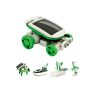 6 in 1 DIY Solar Powered Car Windmill Puppy Airboat Plane Learning Toy Kit