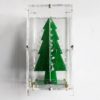 Generic DC 5V Operated Colorful Christmas LED Tree DIY kit with Acrylic case 8