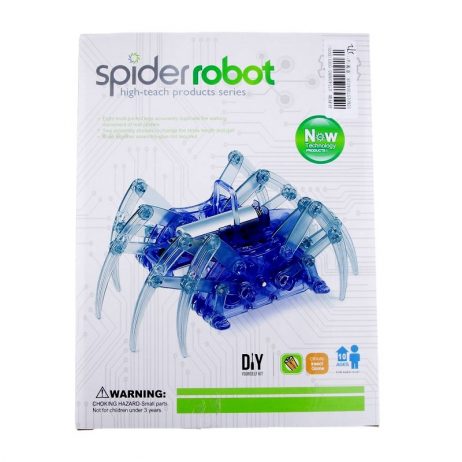 DIY Electronic Spider Robot Assembly Educational Toy for Children