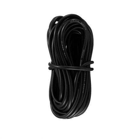 High Quality Ultra Flexible 10AWG Silicone Wire 5m (Black)