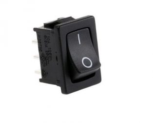 6 A 250V 3- pin SPDT ON-OFF Rocker Switch- 2pcs